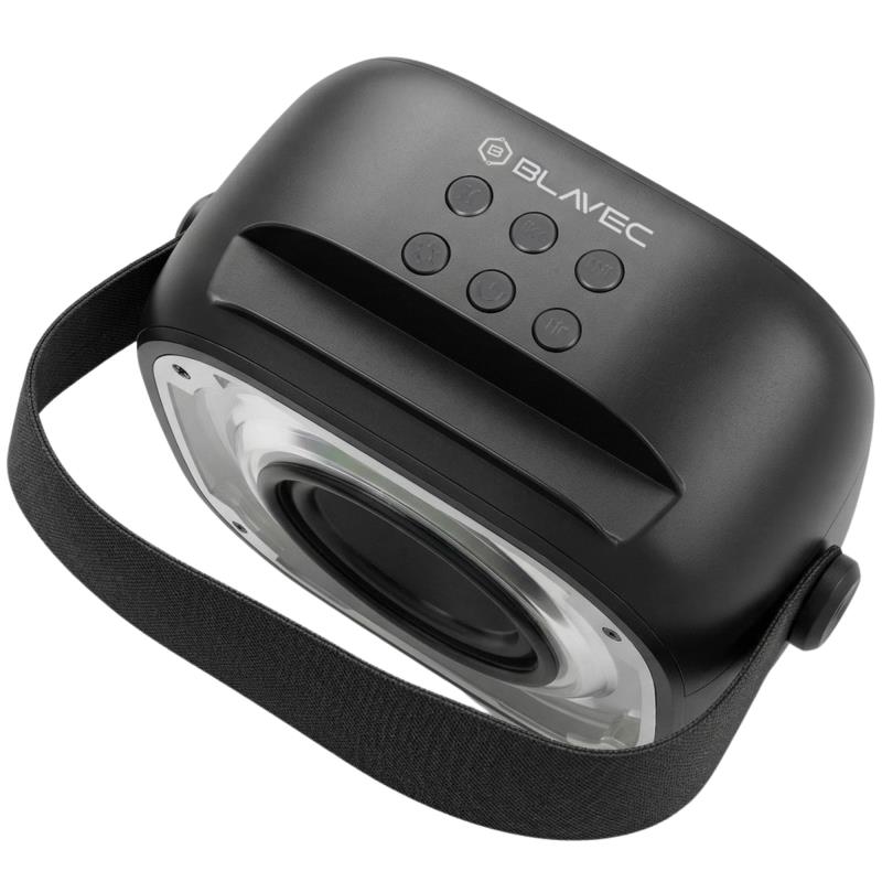 Φορητό Ηχείο Bluetooth Blavec WS-08 Karaoke Idol με 2 Μικρόφωνα 8W Μαύρο