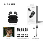 JABEES FIREFLY PRO TRUE WIRELESS EARBUDS, METALLIC