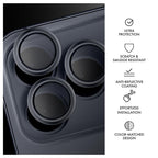 Tempered Glass Full Face Hammer Glass για Τζαμάκι Κάμερας Apple iPhone 17 Pro/ 17 Pro Max Σκούρο Μπλε