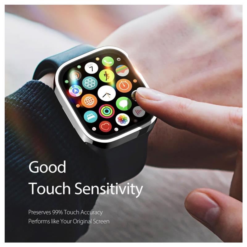 Θήκη PC Dux Ducis Hamo Metallic Apple Watch 10/ 11 42mm Ασημί