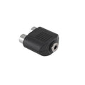 Αντάπτορας jack 3.5mm - 2xRCA