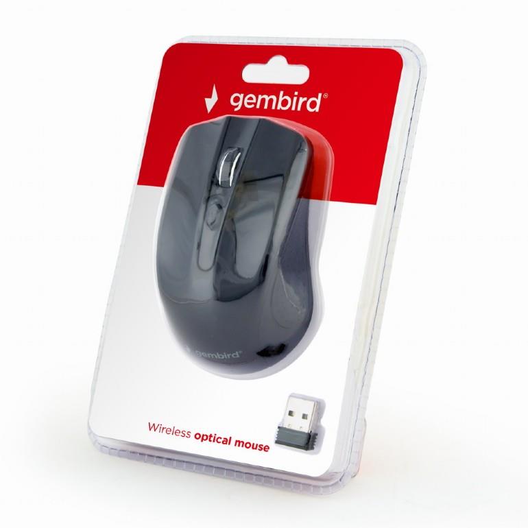 GEMBIRD ΑΣΥΡΜΑΤΟ ΠΟΝΤΙΚΙ, MUSW-4B-04-BK , ΜΑΥΡΟ