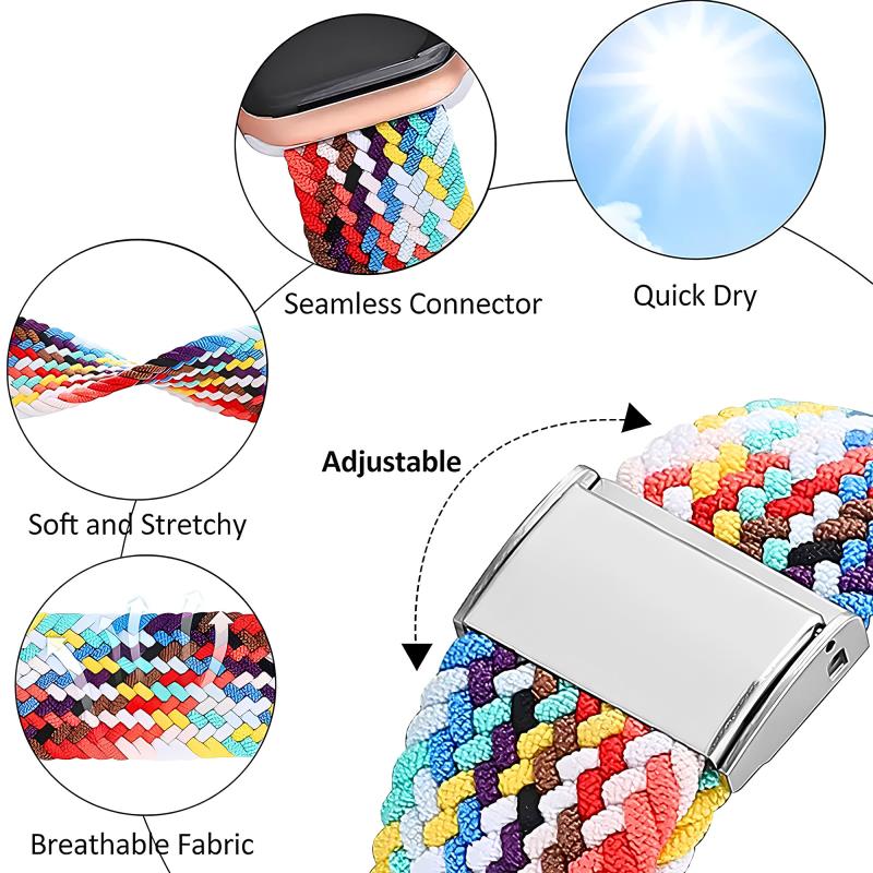 Λουράκι Flexible Fiber για Apple Watch 42/ 44/ 45/ 46/ 49mm Μαύρο (Ασυσκεύαστο)