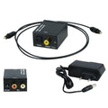 Μετατροέας Toslink-coaxial σε 2x RCA