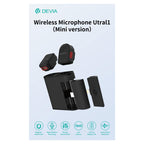 Ασύρματα Μικρόφωνα Devia H01 Ultra1 (Mini Version) Μαύρο