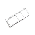 Βάση Κάρτας Sim Samsung A047F Galaxy A04s Λευκό (Original)