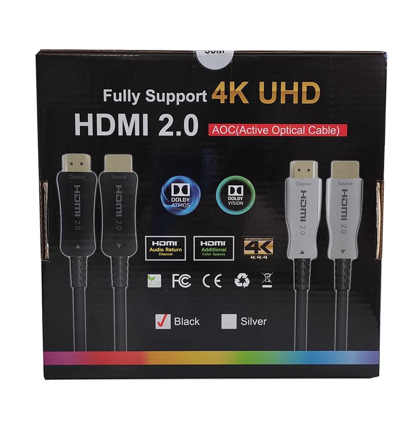 NG ΚΑΛΩΔΙΟ AOC HDMI 50M, 4K 60HZ