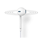 Hands Free Stereo Devia EM022 Earpods 3.5mm με Χειριστήριο & Μικρόφωνο Λευκό