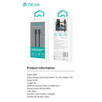 Καλώδιο Σύνδεσης USB 2.0 Devia EC652 USB C σε USB C PD 240W 2m Extreme Μαύρο