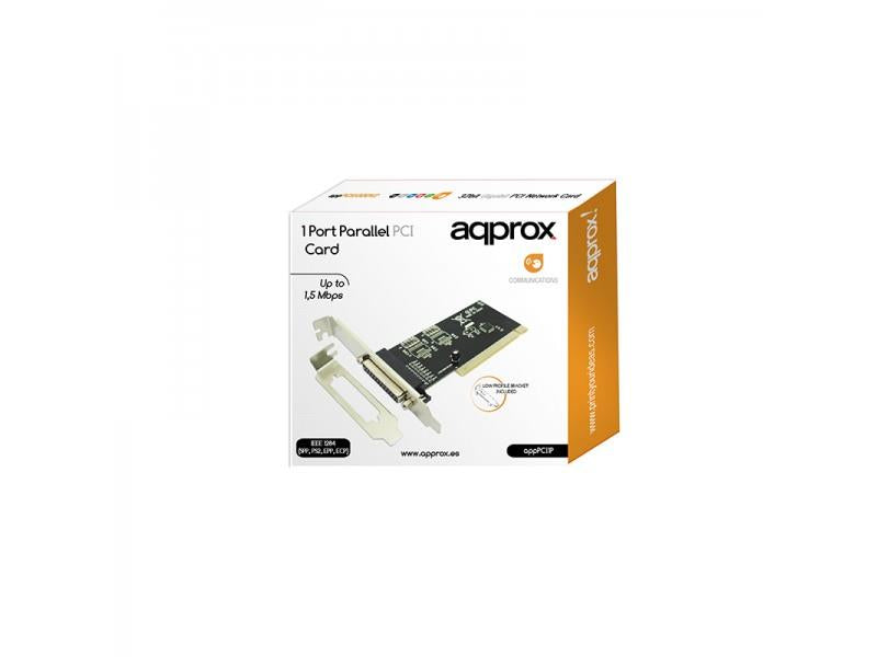 APPROX ΚΑΡΤΑ PCI 1 PARALLEL HIGH + LOW PROFILE