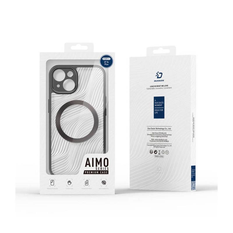 Θήκη TPU & PC Dux Ducis Aimo Magnetic MagSafe Apple iPhone 14 Plus Μαύρο