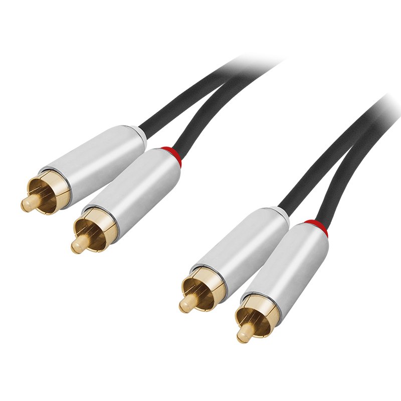 Καλώδιο 2xRCA METAL 5m BLOW