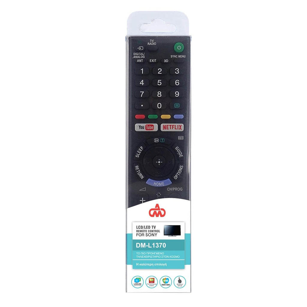 Universal τηλεχειριστήριο TV SONY