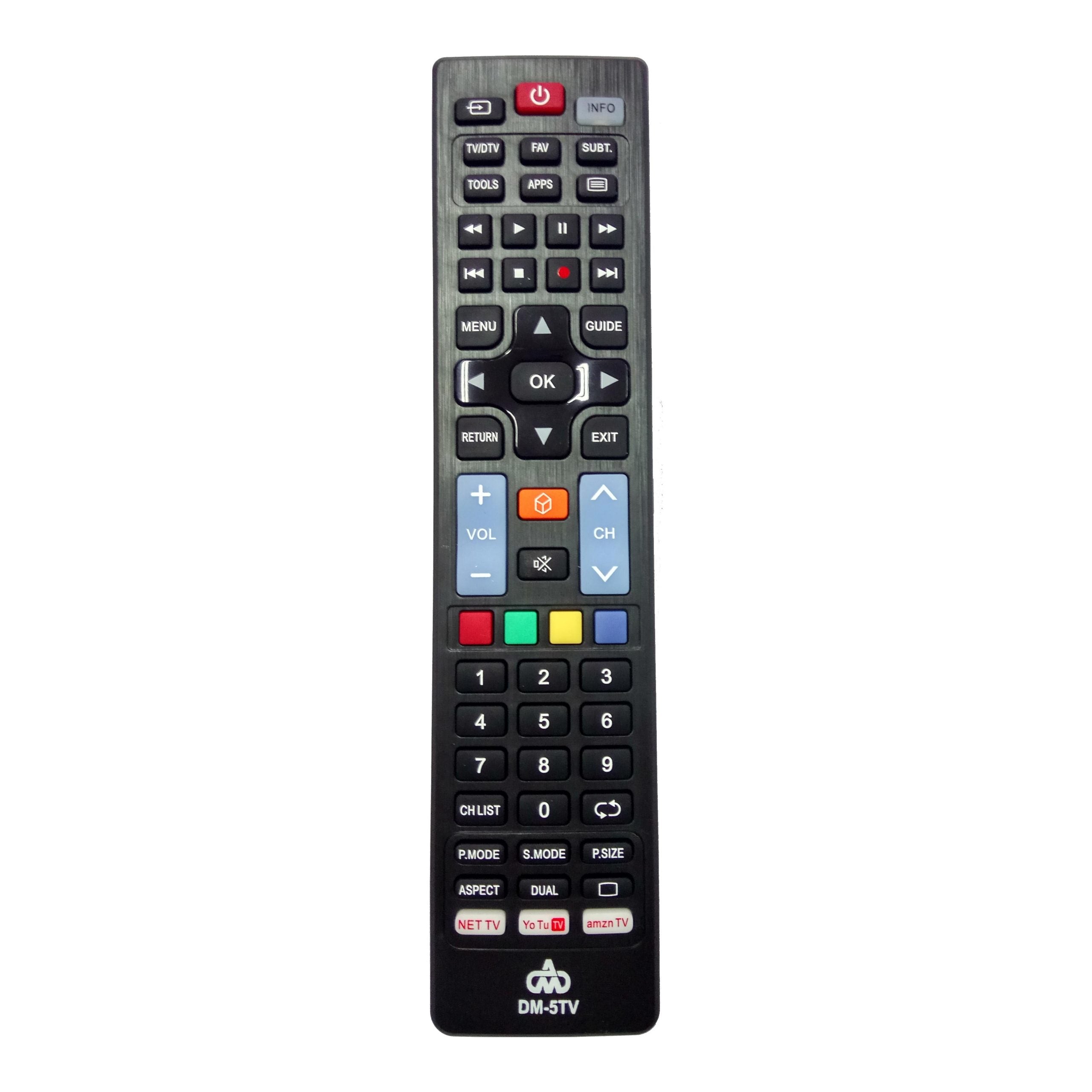 Universal τηλεχειριστήριο TV 5 σε 1 για SAMSUNG/LG/SONY/PANASONIC/PHILIPS