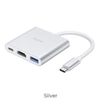 HOCO HB14 TYPE-C HUB EASY USE ΜΕ USB3.0+HDMI+PD