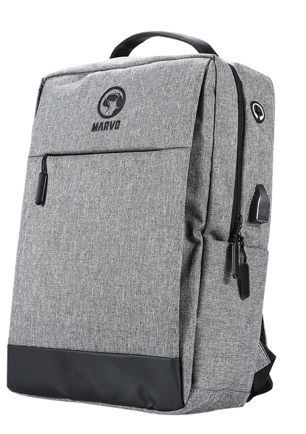 MARVO BA-03GY GAMING  BACKPACK, ΓΚΡΙ