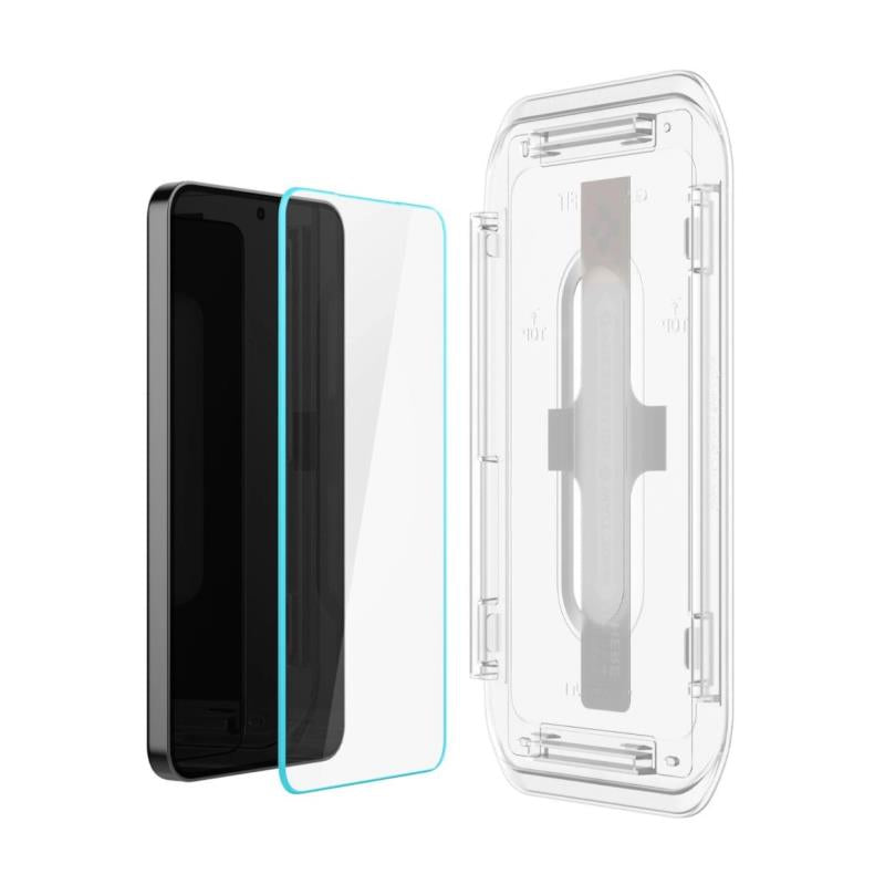 Tempered Glass Full Face Spigen Glas.tR EZ-FIT Samsung S921 Galaxy S24 5G/ S931 Galaxy S25 5G (2 τεμ.)