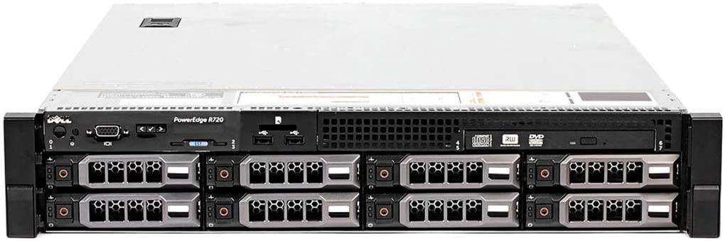 REF SERVER DELL POWEREDGE R720 2U, 2x E5-2650, 16GB DDR3R, 2x 3 TB SAS, H710 - GRADE A-