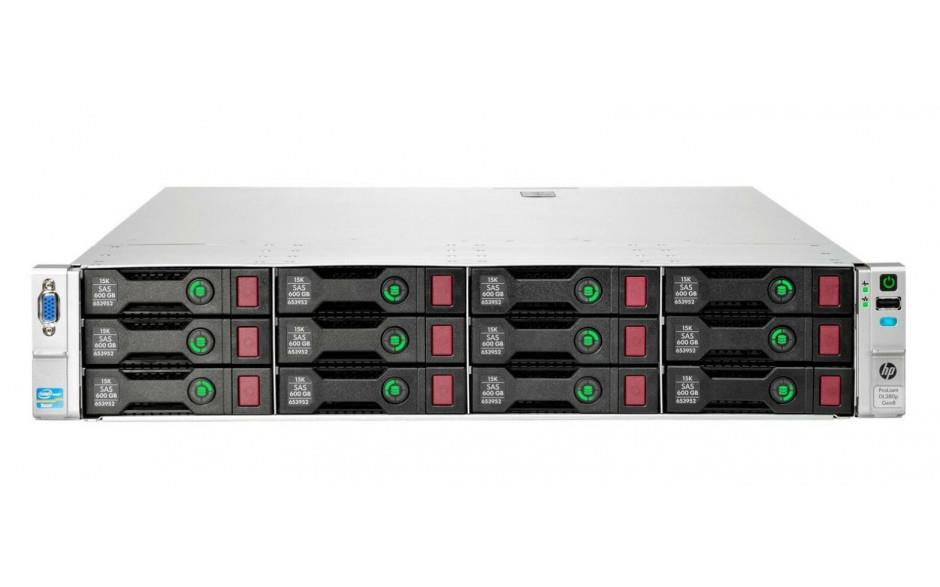 REF SERVER HPE PROLIANT DL380e G8 2U, 2x E5-2450L, 16GB DDR3R, 2x 3TB SAS, P420 - GRADE A
