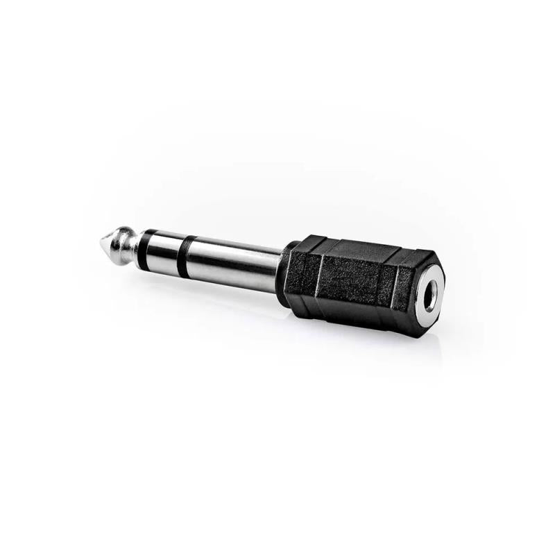 Αντάπτορας Nedis 3.5mm Θηλυκό/6.3mm Αρσενικό Μαύρο