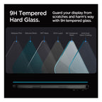 Tempered Glass Full Face Spigen Glas.tR EZ-FIT Apple iPhone 16 Pro Max/ 17 Pro Max Διάφανο (2 τεμ.)
