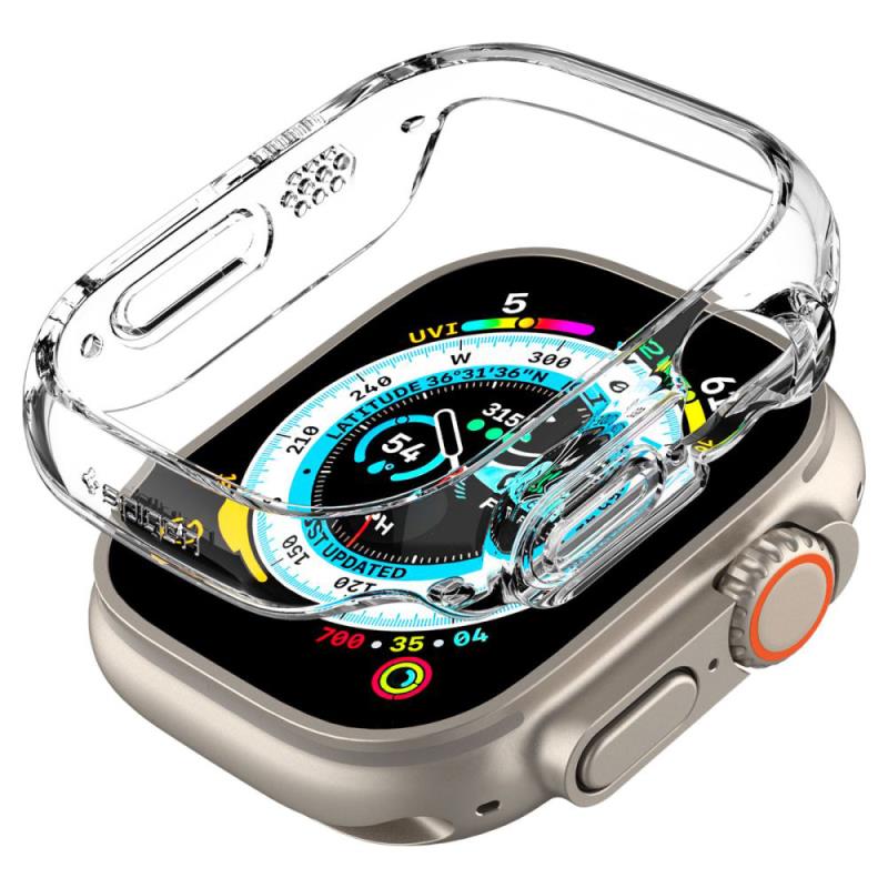 Θήκη PC Spigen Thin Fit Apple Watch Ultra 1/ 2/ 3 49mm Διάφανο