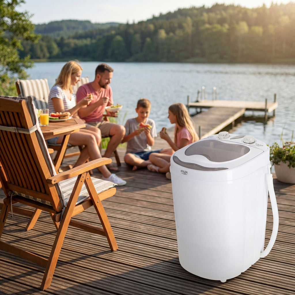 ADLER Travel Washer-Extractor White