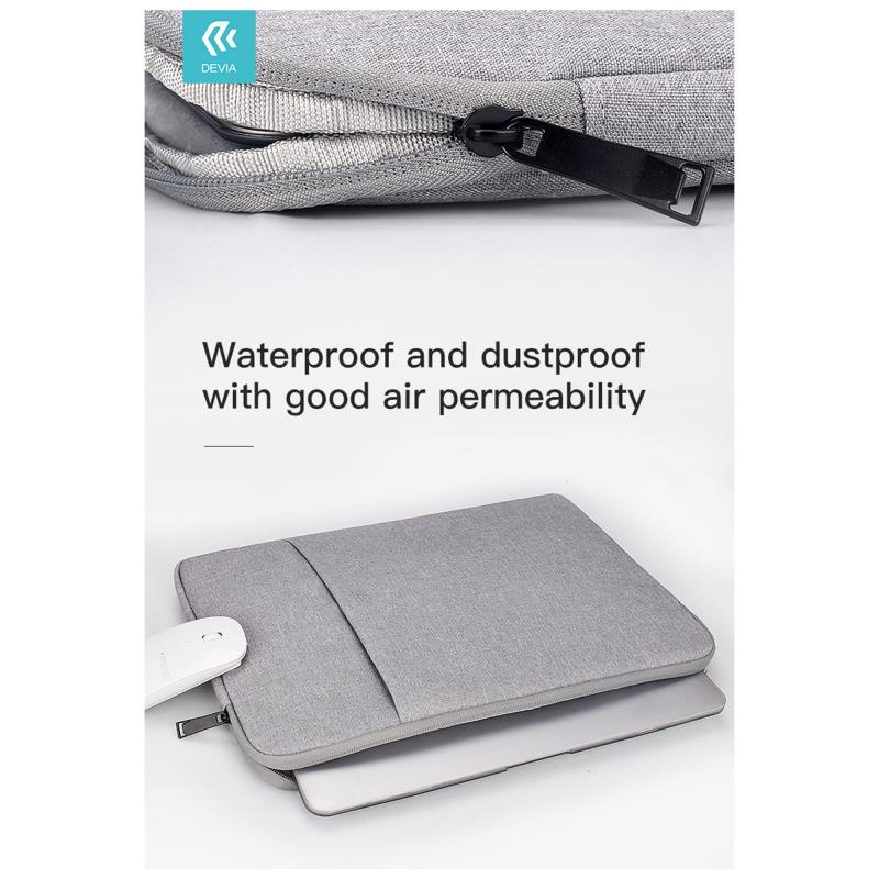 Θήκη Devia Justyle Business Inner MacBook Air 15.4"/ Pro 16.2" Μαύρο