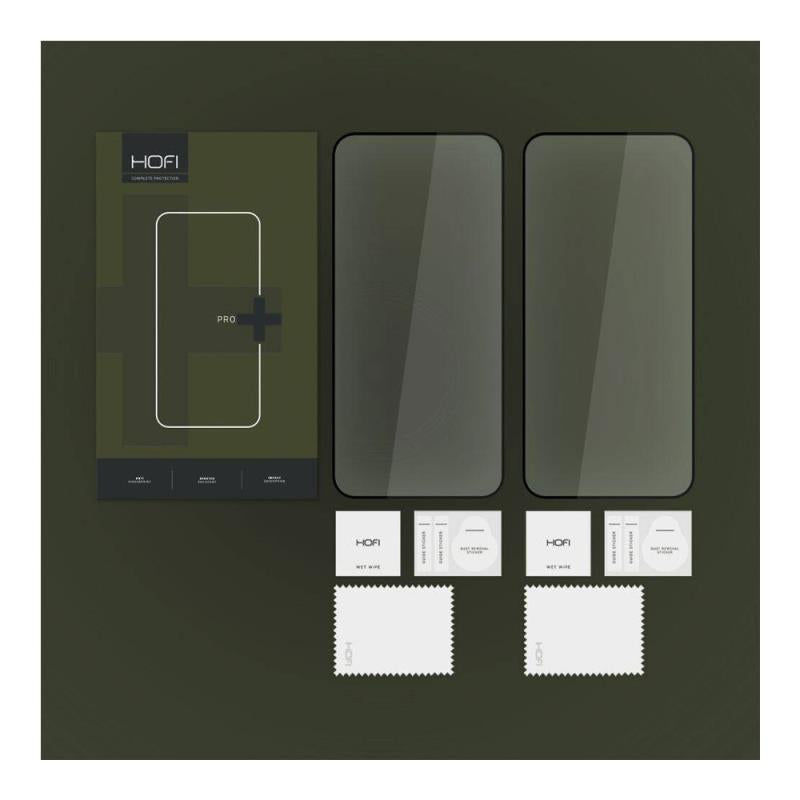 Tempered Glass Full Face Hofi Pro+ Samsung A356 Galaxy A35 5G/ A556 Galaxy A55 5G Μαύρο (2 τεμ.)