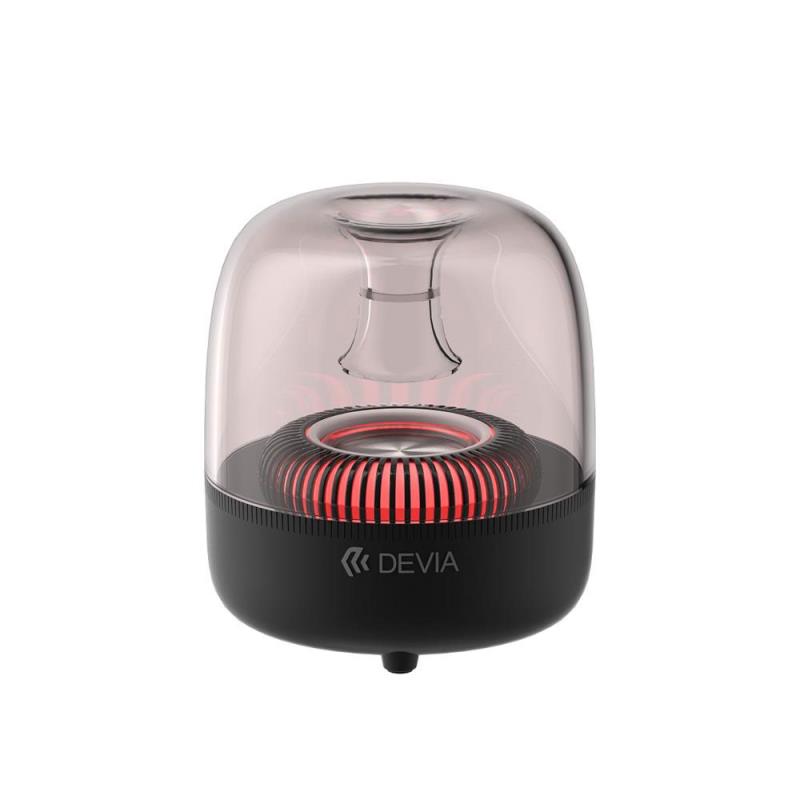 Φορητό Ηχείο Bluetooth Devia I-M2 EM046 5W Smart Διάφανο-Μαύρο
