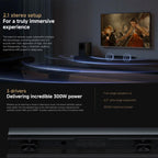 Ηχείο Soundbar Multimedia Xiaomi Pro 2.1 QBH4336EU 300W Μαύρο