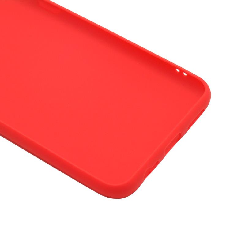 Θήκη Soft TPU inos Xiaomi Redmi Note 9 S-Cover Κόκκινο