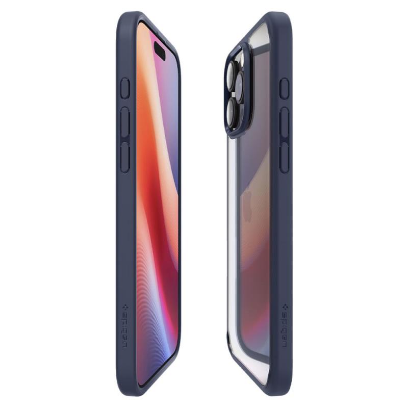 Θήκη TPU & PC Spigen Ultra Hybrid Apple iPhone 16 Pro Max Σκούρο Μπλε