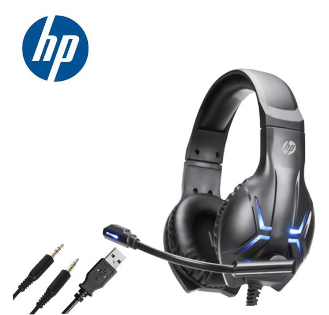 HP ΑΚΟΥΣΤΙΚΑ DHE-8001 USB+3.5 headphone with LED