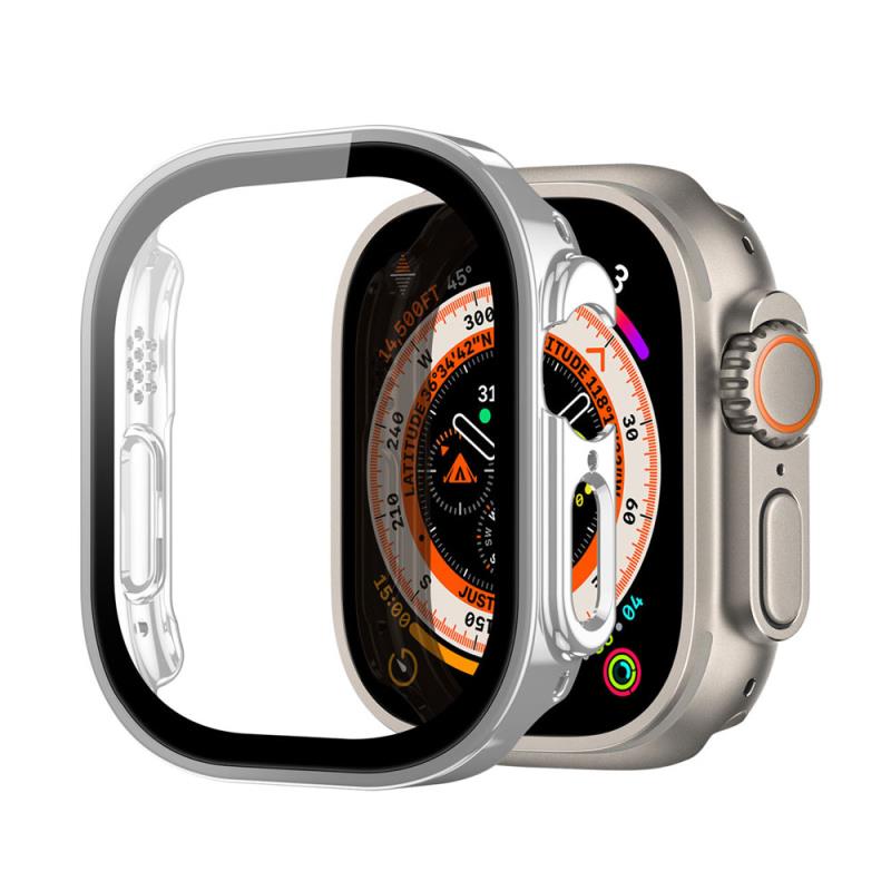 Θήκη PC Dux Ducis Hamo Metallic Apple Watch Ultra 1/ 2/ 3 49mm Ασημί
