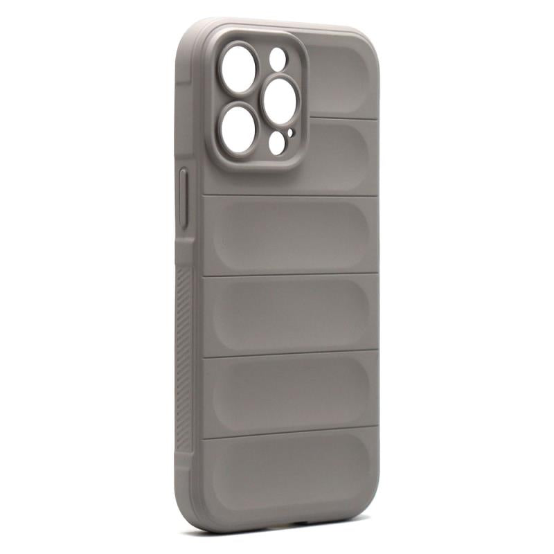 Θήκη Shield TPU inos Apple iPhone 14 Pro Max Stripes Ανοιχτό Γκρι