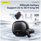 True Wireless Ακουστικά Bluetooth Foneng BL170 ANC+ENC Μαύρο