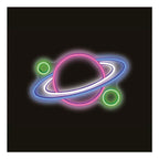 Neon Plexi Forever Light FPNE05X PLANET (USB, On/Off & Dimmer) Πολύχρωμο