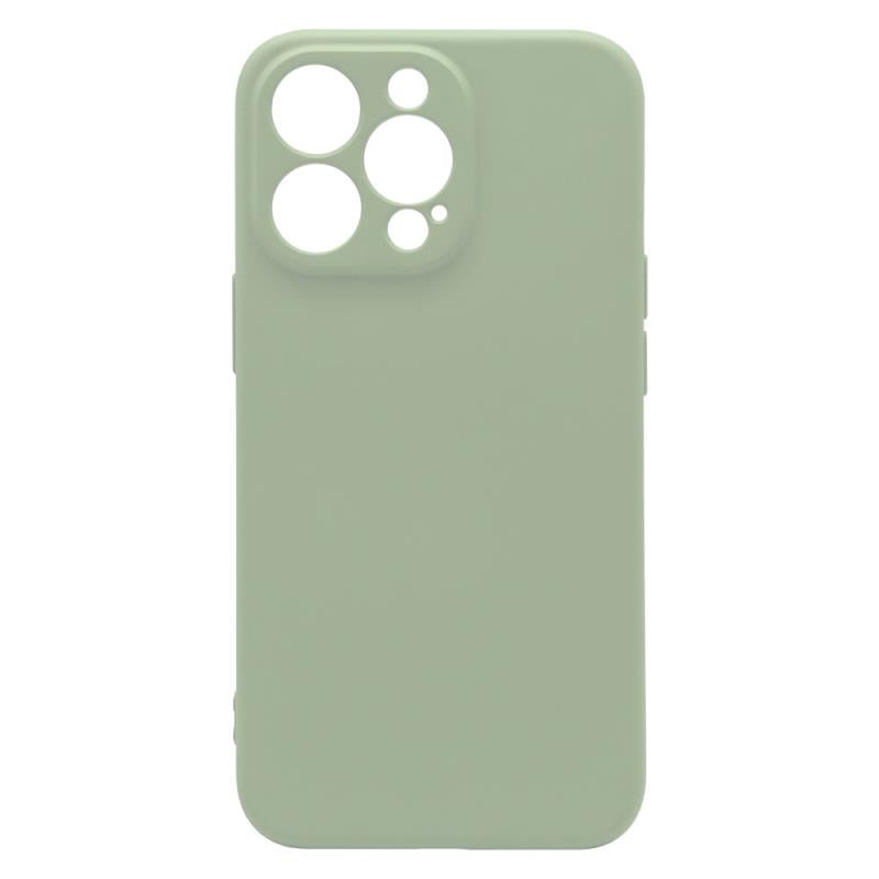 Θήκη Liquid Silicon inos Apple iPhone 13 Pro L-Cover Λαδί