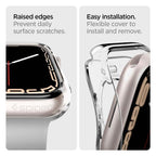 Θήκη TPU Spigen Liquid Crystal Apple Watch 4/ 5/ 6/ 7/ 8/ 9/ SE 40mm/ 41mm Διάφανο