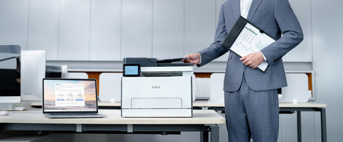 G&G GM2010CDW Color Laser Printer Multifunction