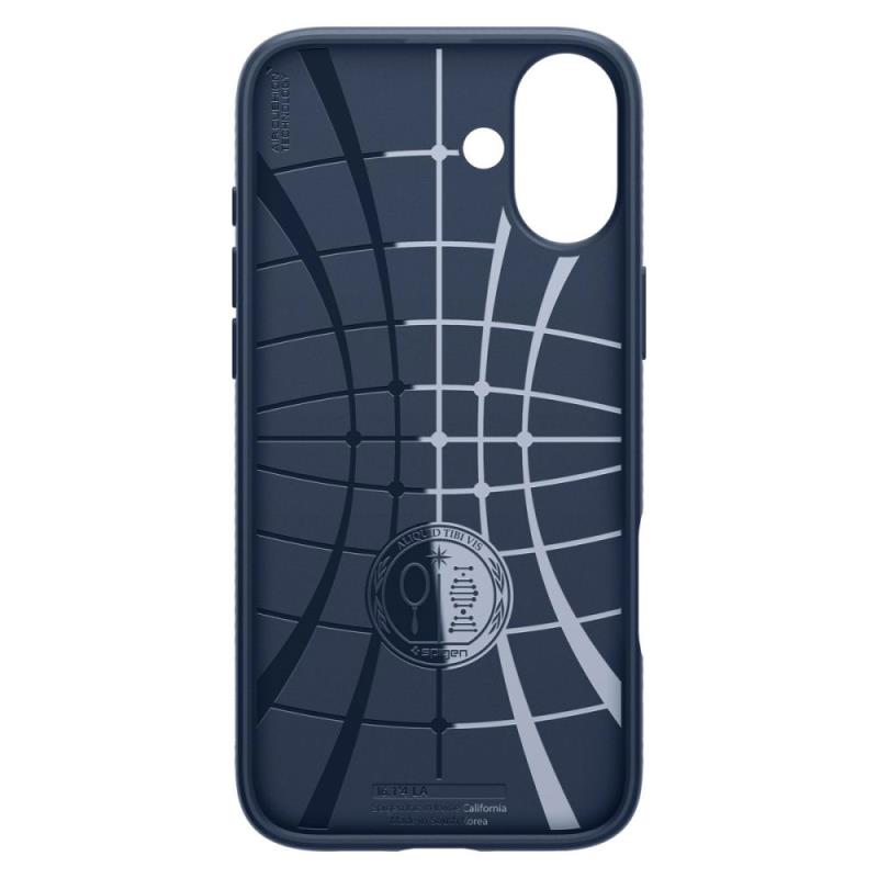 Θήκη Soft TPU Spigen Liquid Air Apple iPhone 16 Σκούρο Μπλε