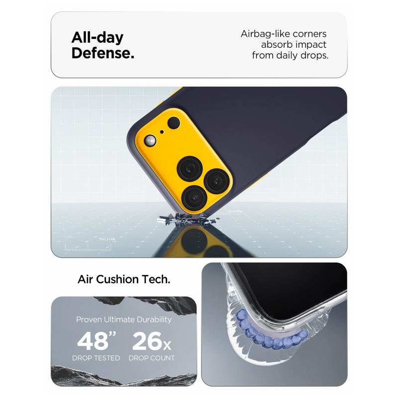 Θήκη TPU/ Σιλικόνης Spigen Caseology Nano Pop Magsafe Apple iPhone 17 Pro Max Σκούρο Μπλε