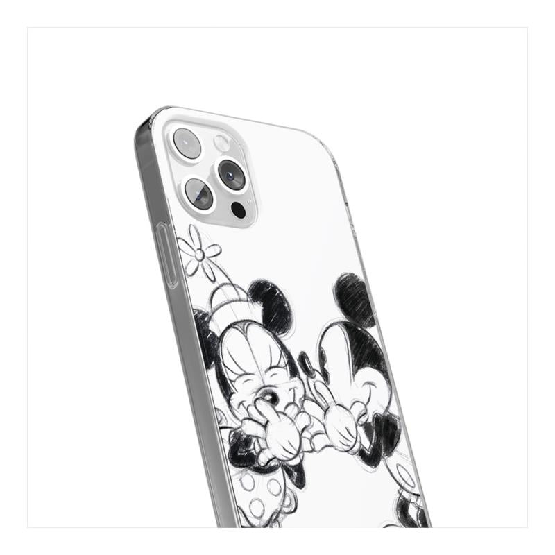 Θήκη Soft TPU Disney Mickey & Minnie 010 Xiaomi Redmi 12C Λευκό