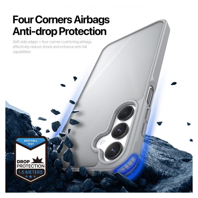 Θήκη TPU & PC Dux Ducis Samsung Galaxy A16 4G/ 5G/ A17 5G Yind Γκρι