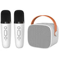 Φορητό Ηχείο Bluetooth Blavec WS-07 Karaoke Party με 2 Μικρόφωνα 5W Λευκό