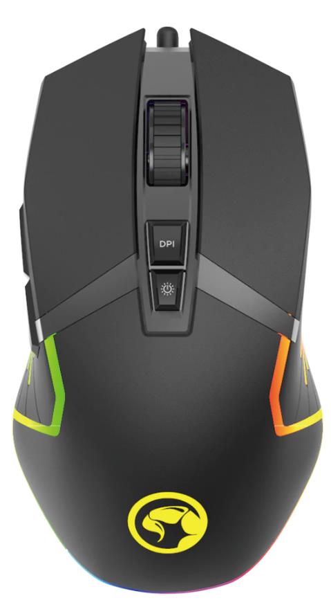 MARVO M519 ΕΝΣΥΡΜΑΤΟ GAMING ΠΟΝΤΙΚΙ, 12.000dpi