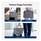 Θήκη Laptop Ώμου Dux Ducis LBJB για Laptop/ Macbook/ Notebook/ Tablet 15.5"-16.0" Σκούρο Γκρι