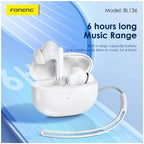 True Wireless Ακουστικά Bluetooth Foneng BL136 Μαύρο