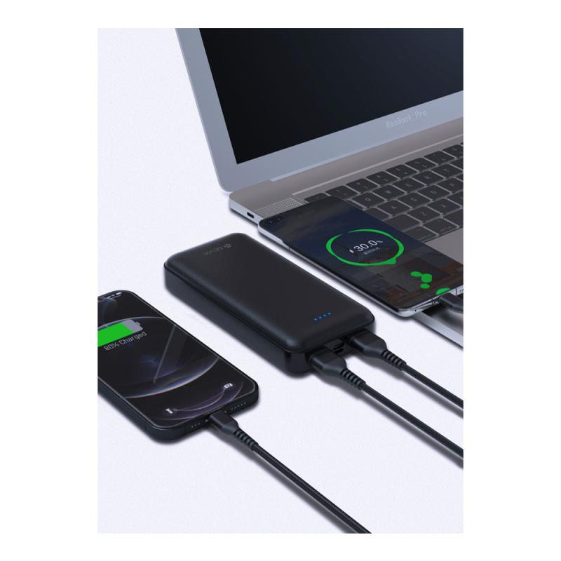 Φορτιστής Ανάγκης Devia EP111 10W 20000mAh Kintone Μαύρο
